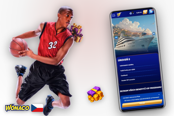 Panel průběhu bonusu v Wonaco Casino zobrazující splnění podmínek protočení