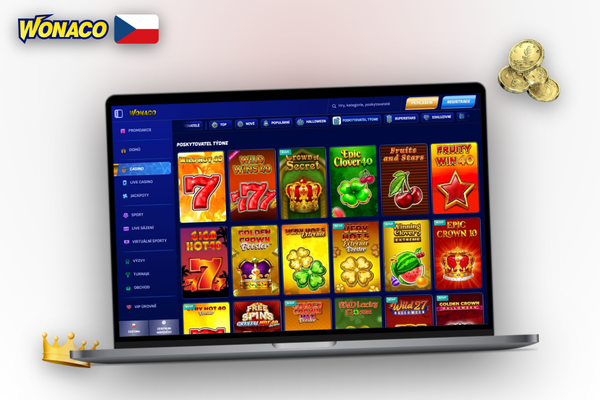 Automatická aktualizace desktopového klienta Wonaco Casino probíhá na pozadí