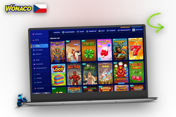 KYC ověření totožnosti ve Wonaco Casino před prvním výběrem výher