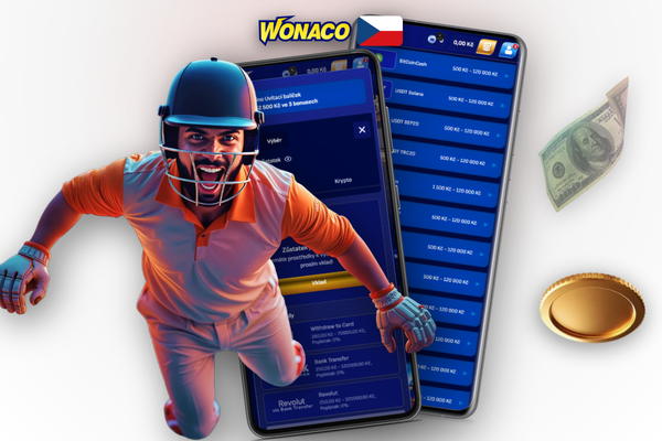 Porovnání platebních metod a limitů výběru v Wonaco Casino přehledně