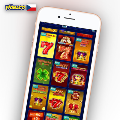 Wonaco app se sázkovou kartou – fotbal, tenis a hokej na mobilním telefonu