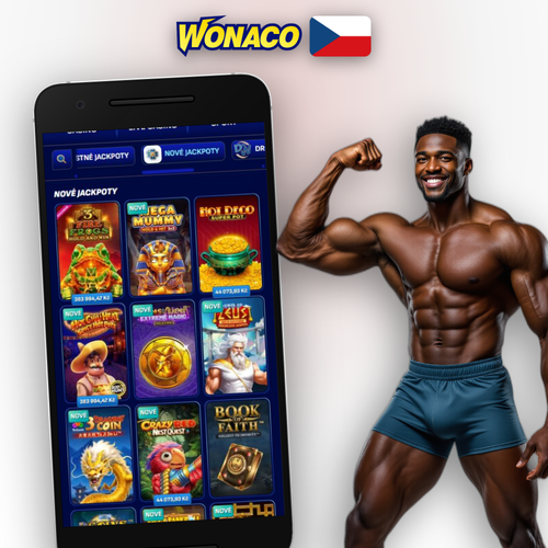 Wonaco Casino – uvítací bonus 100 % až 25 000 CZK na oficiálním webu