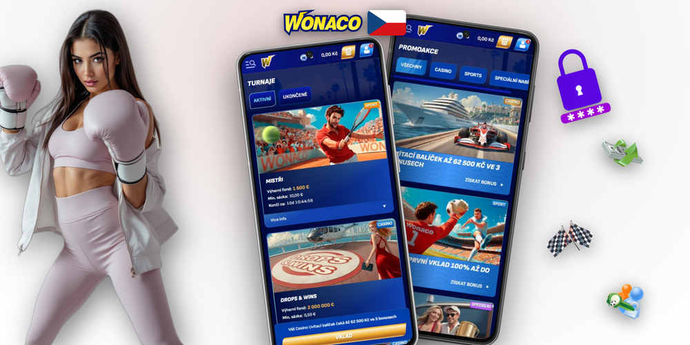 Zákaznická podpora Wonaco Casino dostupná 24 hodin denně v češtině přes živý chat